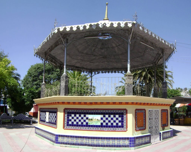 El kiosko del parque